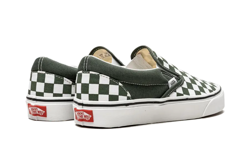 Vans Classic Slip-On Checkerboard “Thyme Checkerboard” (VN0A33TB9HO)