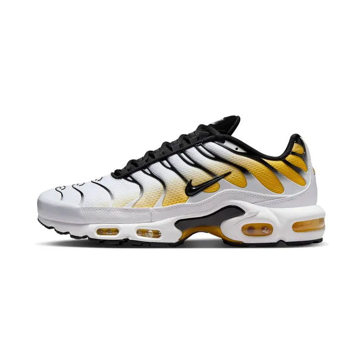 Nike Air Max Plus Mens “White / Varsity Maize / Black” (DM0032-104)