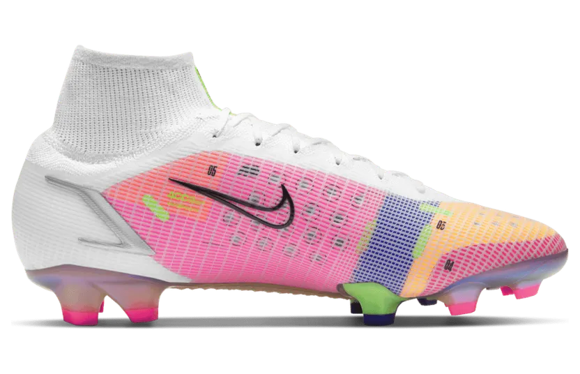 Nike Mercurial Superfly 8 FG White Multicolor (CV0958-105)