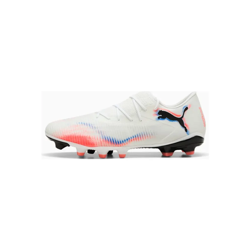Puma Future 8 Match Low FG/AG White Black Glowing Red (108599-01)