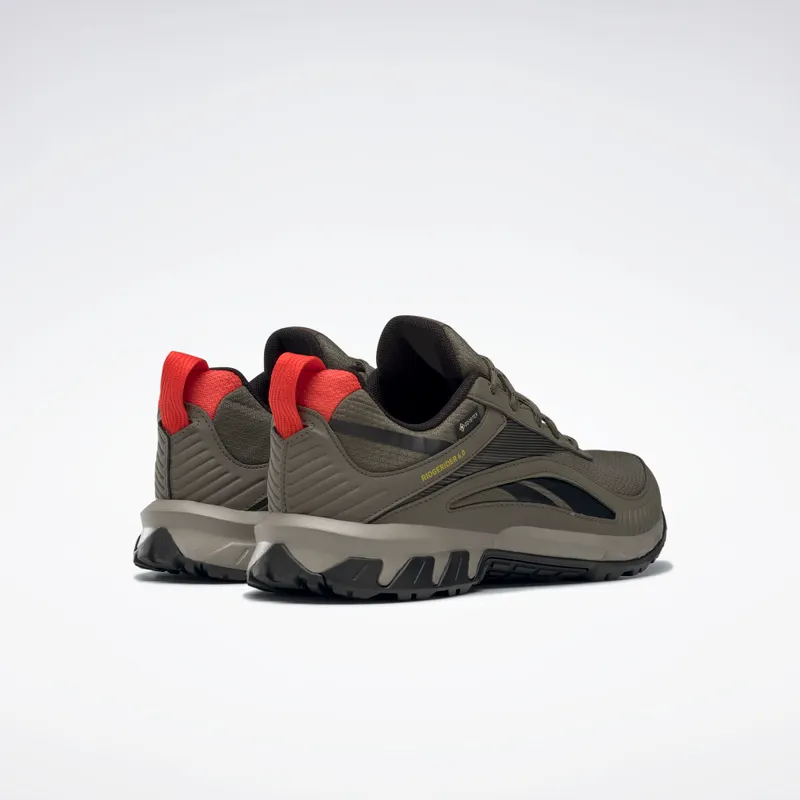 Reebok Ridgerider 6 Gore-Tex Shoes Army Green / Core Black / Dynamic Red (GW8565)