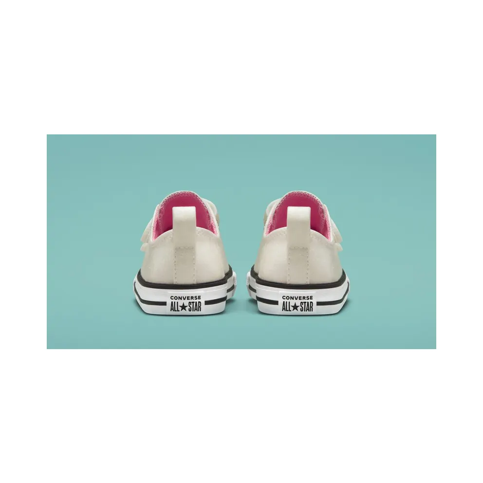 Converse Chuck Taylor All Star Rave Easy-On Glitter Silver/Pink/White (A02439C)