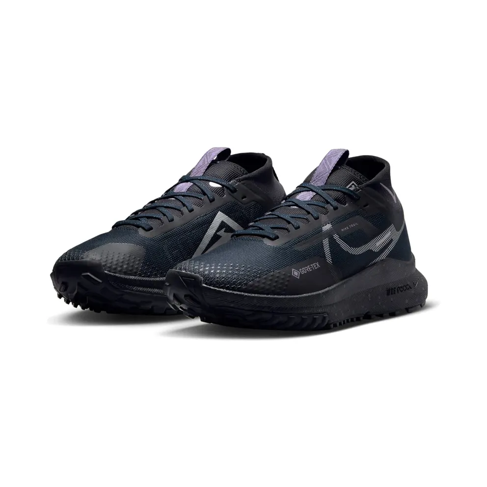 Nike Pegasus Trail 4 Gore-Tex Dark Obsidian Metallic Silver (FZ4343-400)