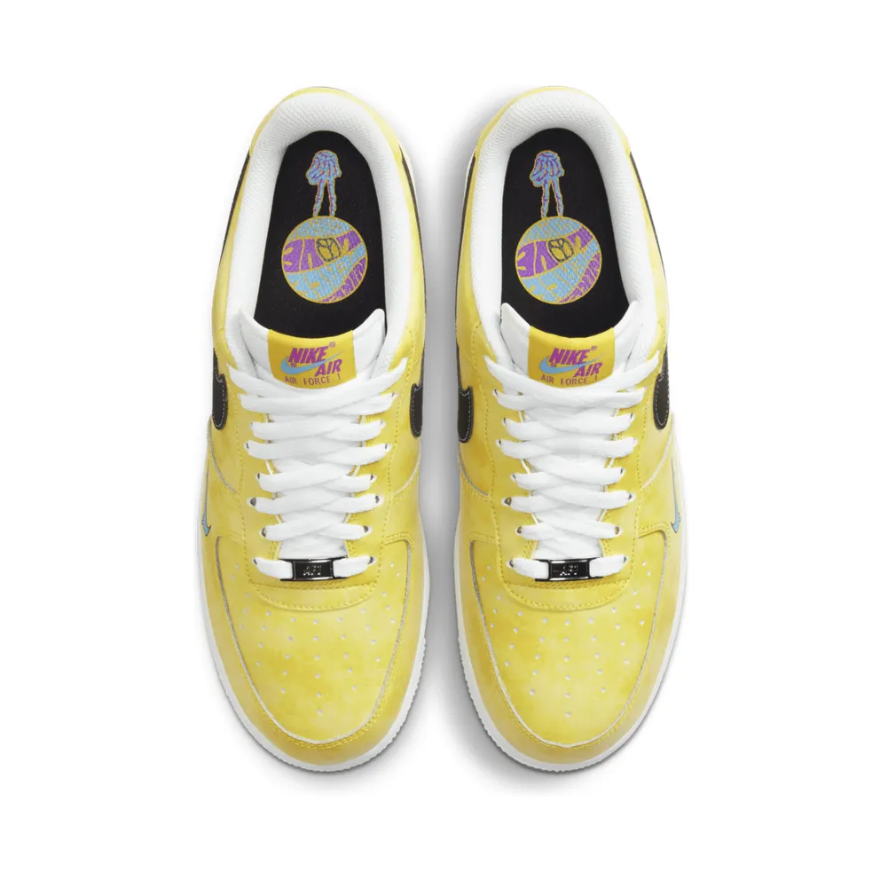 Nike Air Force 1 Low Peace, Love & Basketball Speed Yellow/Black-Laser Blue-White (DC1416-700)