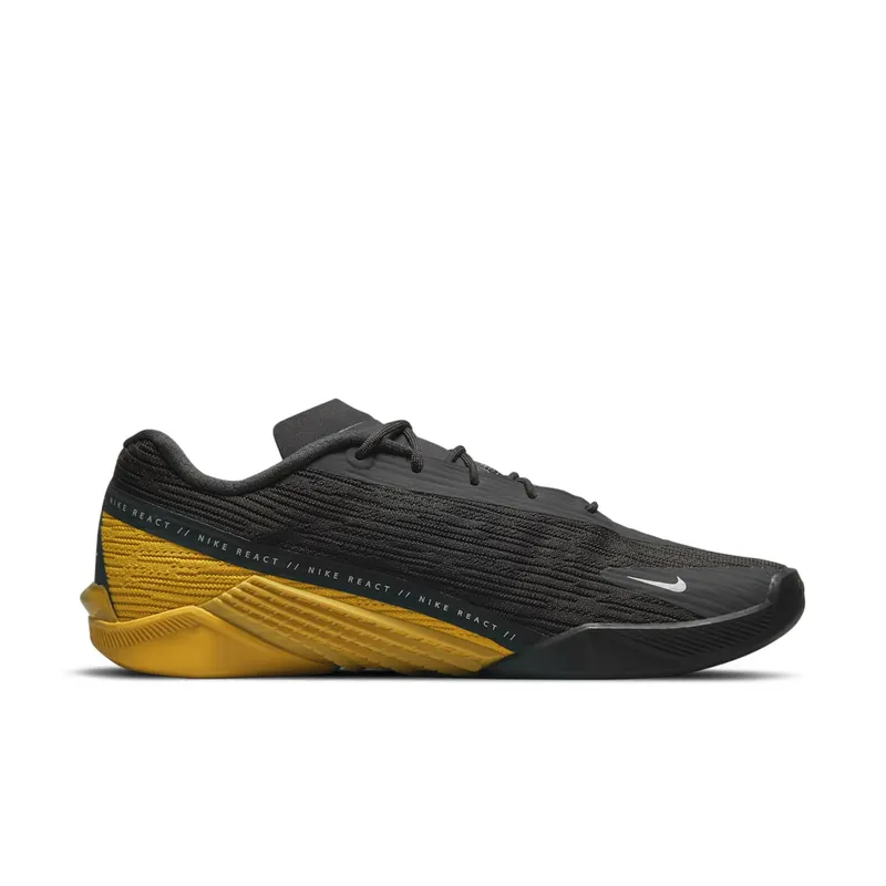 Nike React Metcon Turbo Dark Smoke Grey Bright Citron (CT1243-007)