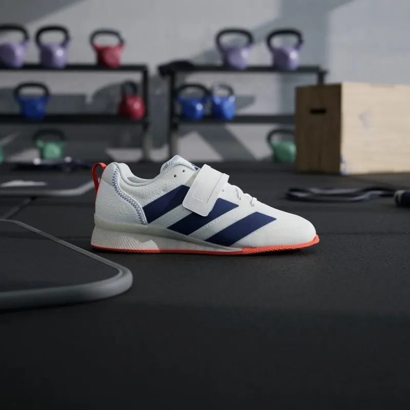 Adidas Adipower Weightlifting 3 Cloud White / Dark Blue / Royal Blue (JP9872)
