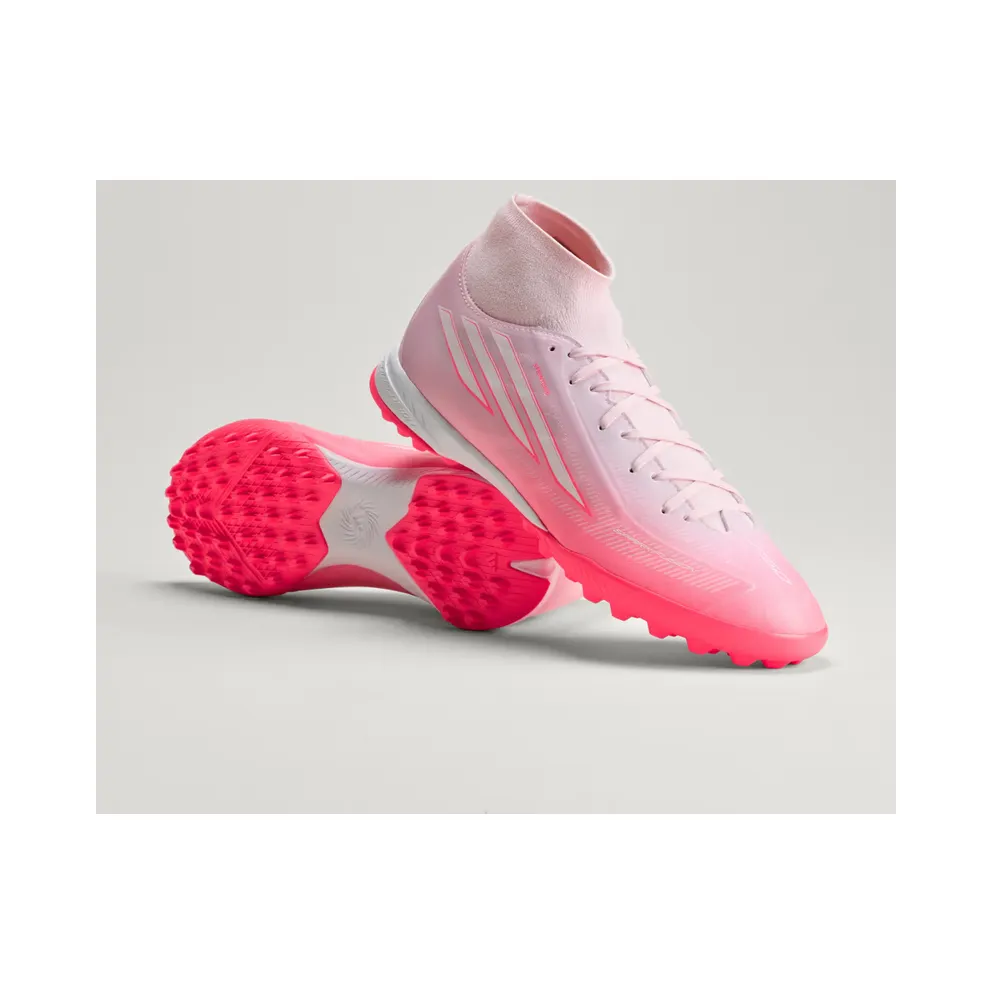 Adidas F50 Sparkfusion League Mid Cut TF Multinockenschuhe “Pink ⅓” (KI1022)