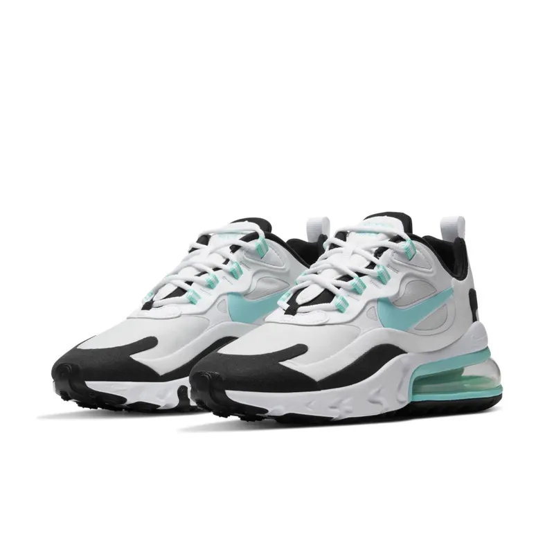 Nike Air Max 270 React Photon Dust Aurora Green Black (W) Photon Dust/Aurora Green-White-Black (CJ0619-001)