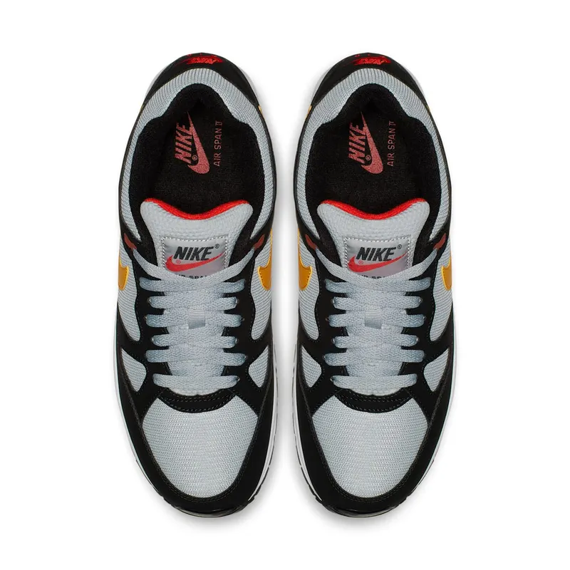 Nike Air Span 2 Black Yellow Ochre Black/Yellow Ochre-Wolf Grey (AH8047-010)