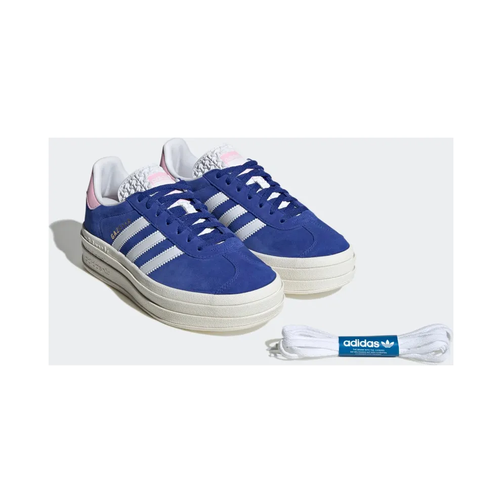 Adidas Gazelle Bold True Pink / Semi Lucid Blue / Core White (HQ6894)