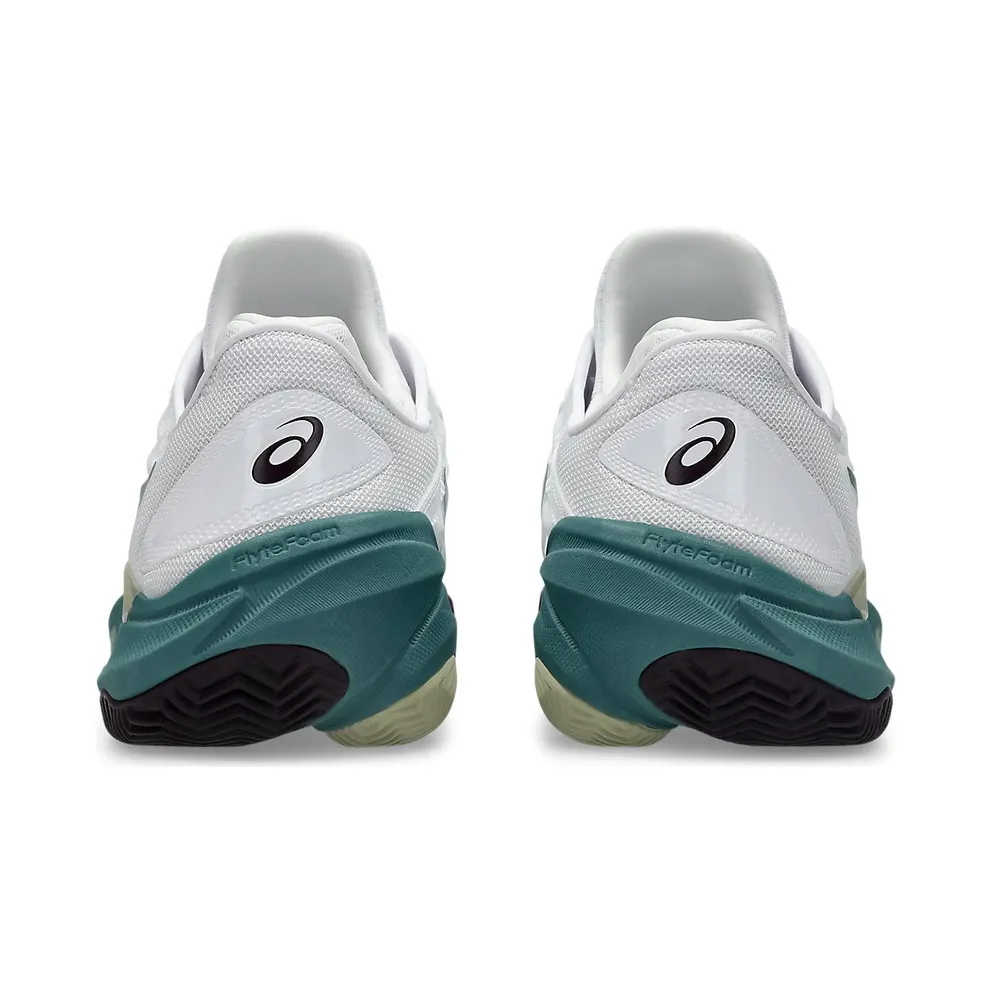 ASICS COURT FF 3 CLAY “White / Foggy Teal” (1041A371-107)