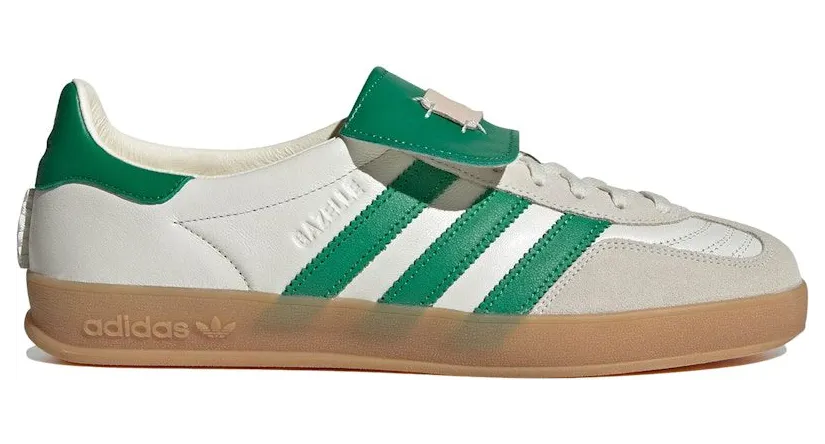 adidas Gazelle Indoor Foot Industry Off White Green (ID3518)