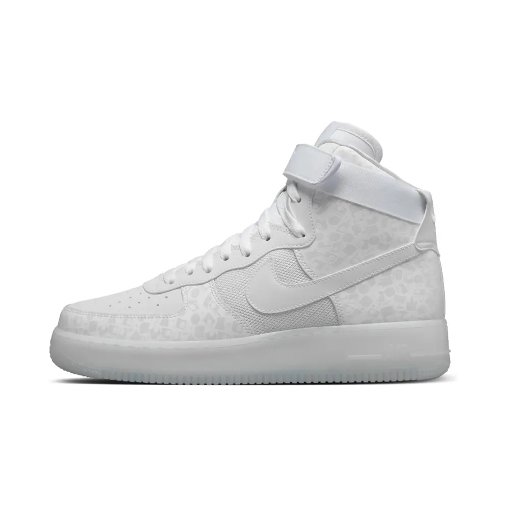Nike Air Force 1 High Stash (AF100) White/White-White (AO9296-100)