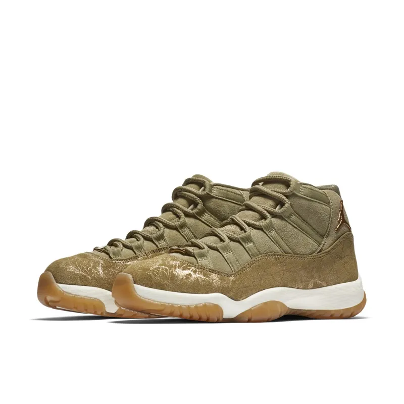 Jordan 11 Retro Neutral Olive (W) Neutral Olive/Metallic Stout-Sail (AR0715-200)