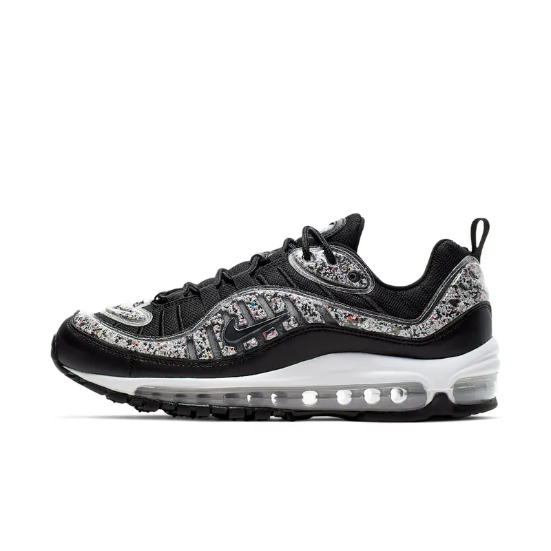 Nike Air Max 98 Recycled Black White (W) Black/Black-White (AV4417-001)