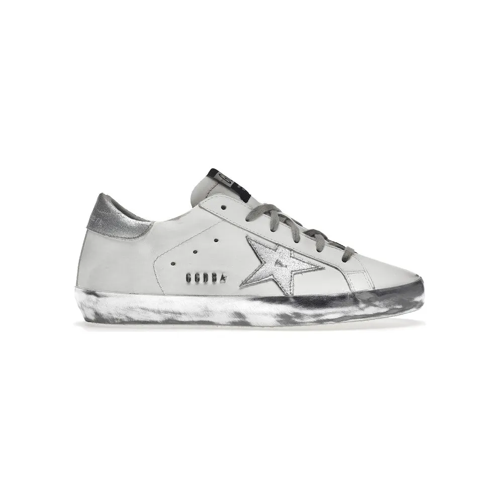Golden Goose Super-Star White Silver Sparkle (GWF00101.F000314.80185)