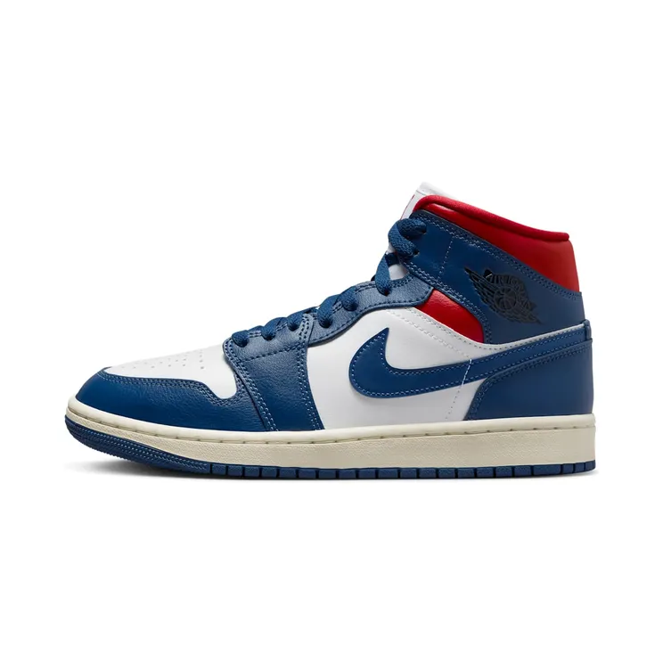AIR Jordan 1 MID “White / Gym Red / Sail / French Blue” (BQ6472-146)