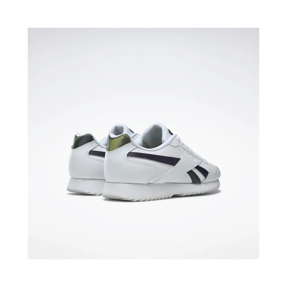 Reebok Royal Glide Ripple Cloud White / Vector Navy / Acid Yellow