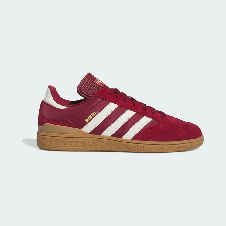 adidas Busenitz Collegiate Burgundy / Chalk White / Gold Metallic (IE0948)