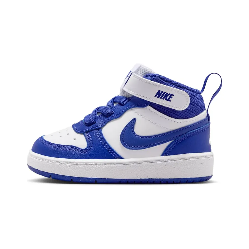 Nike Court Borough Mid 2 White Deep Night (CD7784-130)