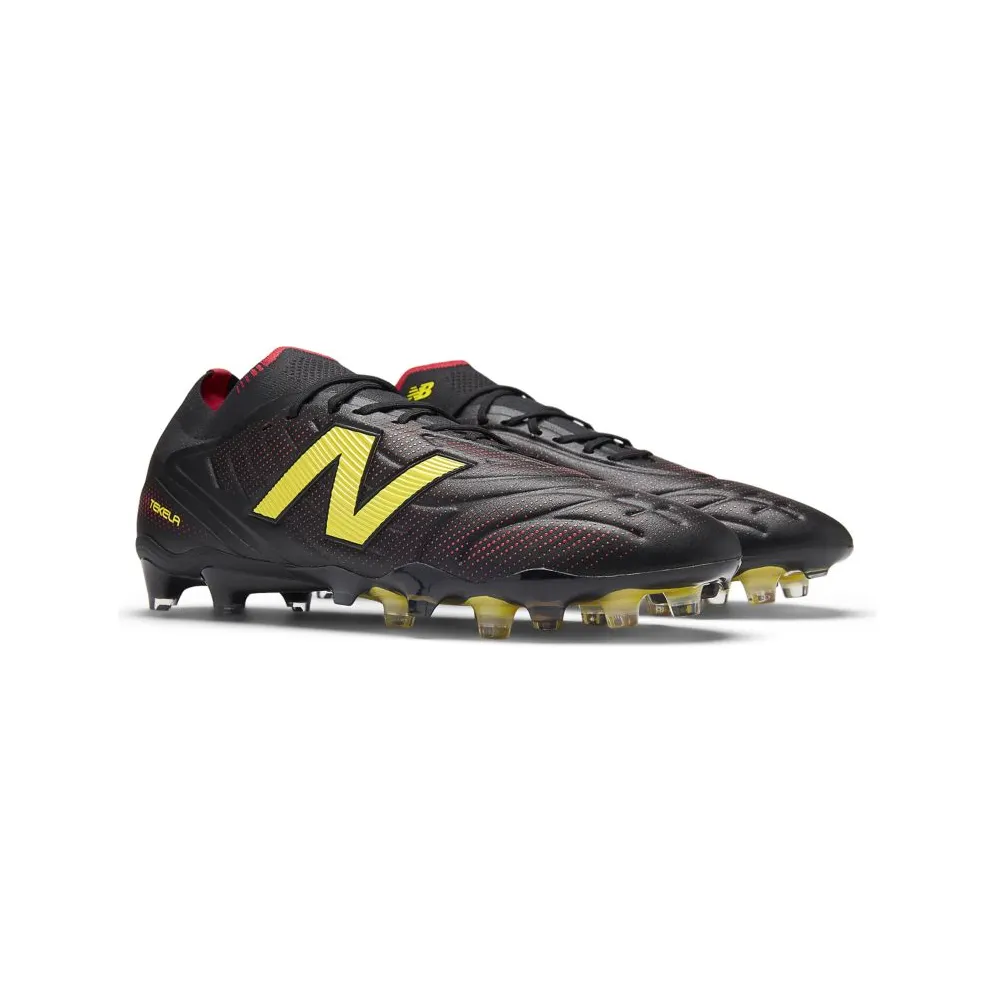 New Balance Tekela Elite Low FG v5 Black Punch Yellow Fire Cracker (UT1FL3KQ)