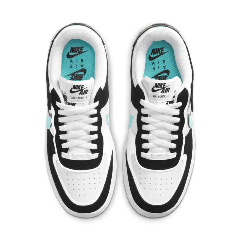 Nike Air Force 1 Shadow White Black Aurora (W) White/Black-Aurora (CZ7929-100)