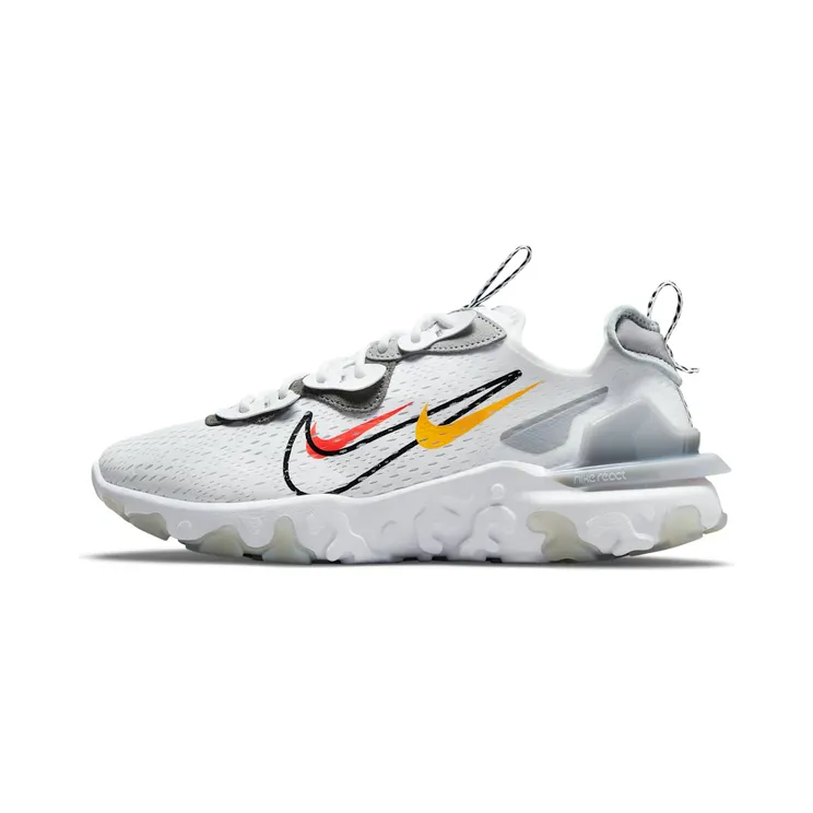 Nike React Vision “White / Light Smoke Grey / Smoke Grey / Black” (DM9095-101)