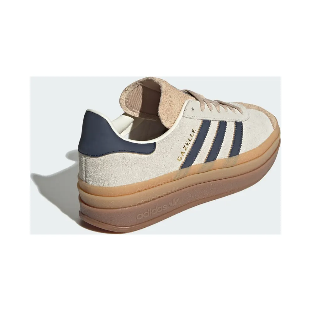 Adidas Gazelle Bold Cream White / Night Indigo / Magic Beige (JQ5126)