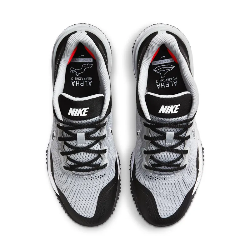 Nike Alpha Huarache Elite 3 Turf Light Smoke Grey Black (CK0748-011)