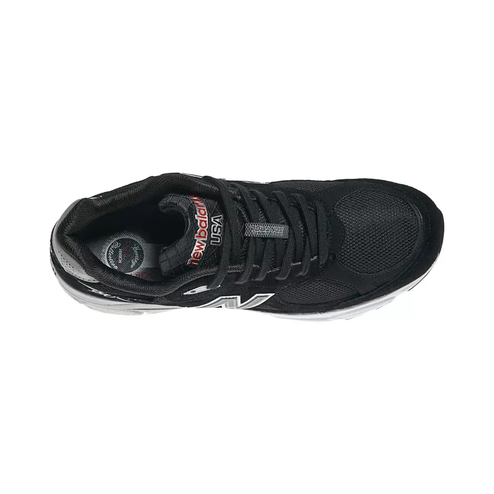 New Balance 990 V3 Kith Black Black/White (M990BK3)