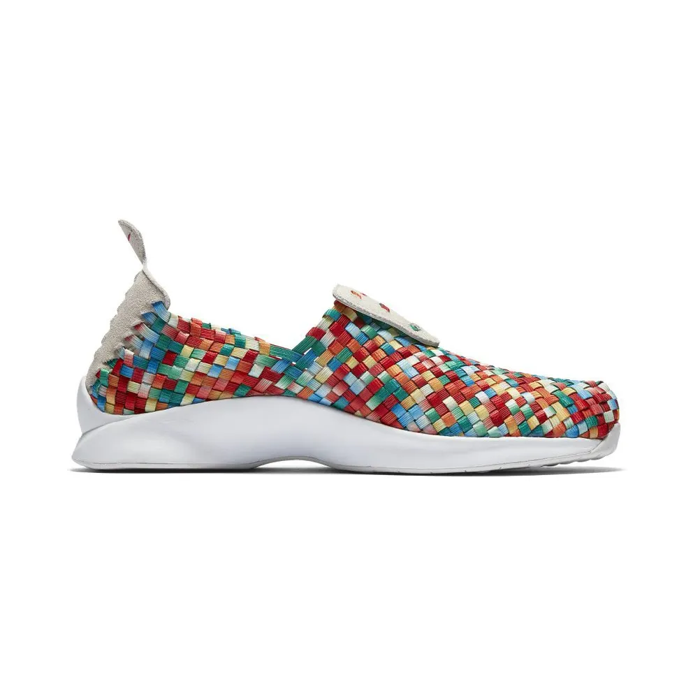 Nike Air Woven Rainbow (2017) Light Bone/Team Orange-Stadium Green-University Red (898028-001)