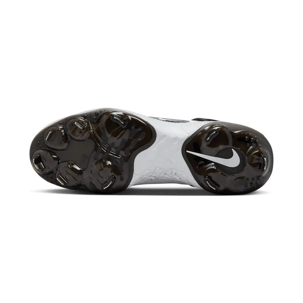 Nike Alpha Huarache Elite 4 Mid White Black (FD2744-107)