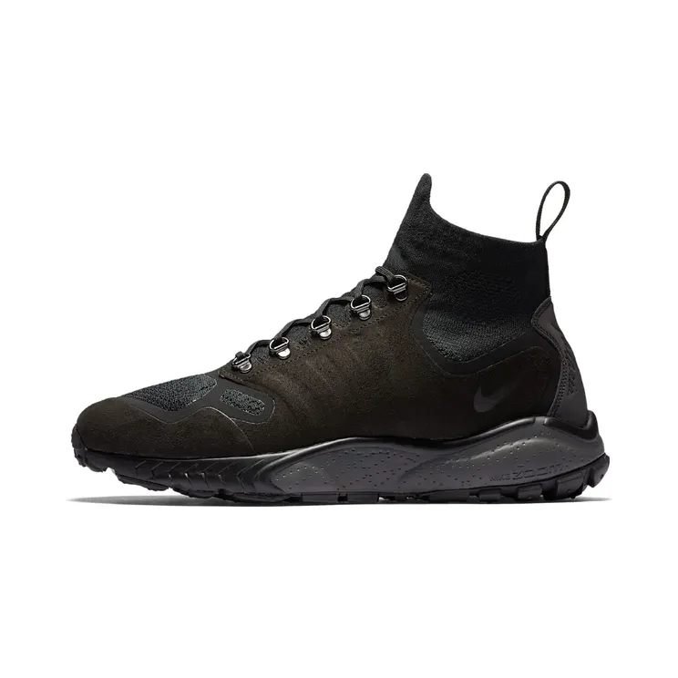 Nike Zoom Talaria Mid Flyknit “Black / Dark Grey” (856957-001)