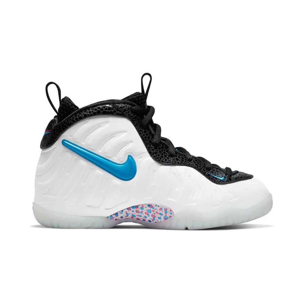 Nike Air Foamposite Pro 3D (PS) White/Blue Hero-Red Orbit-Indigo Force (843755-102)