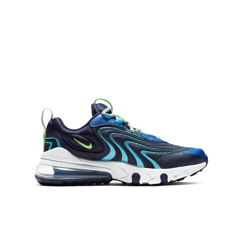 Nike Air Max 270 React ENG Older Kids’ Blue (CD6870-400)