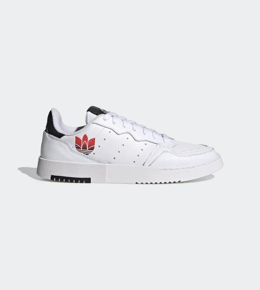 adidas Supercourt Cloud White / Scarlet / Core Black (FY5829)