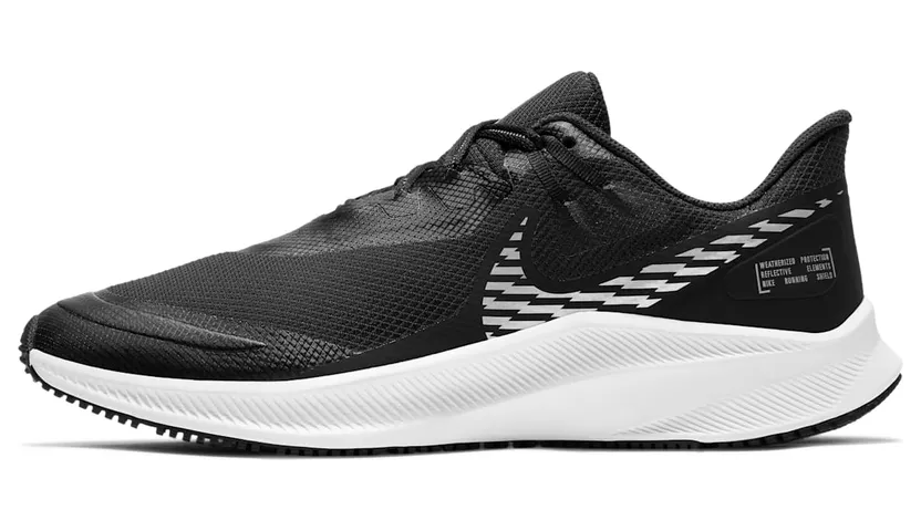 Nike Quest 3 Shield Zwart (CQ8893-001)