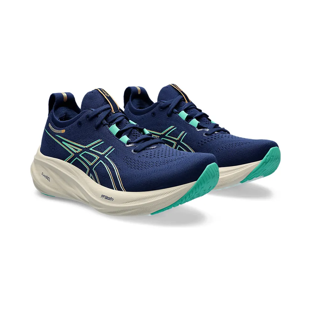 Asics Gel-nimbus 26 Blue Expanse/Aurora Green (1012B601.400)