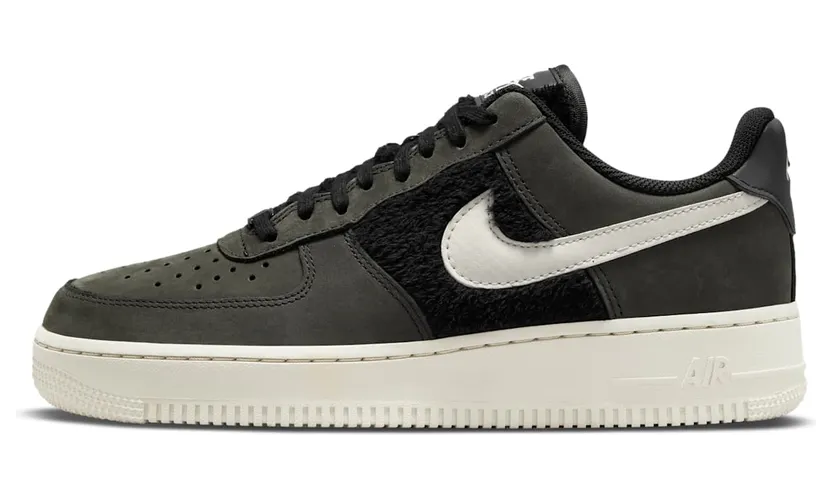 Nike Air Force 1 Low Faux Furs Green Black (DO6714-001)