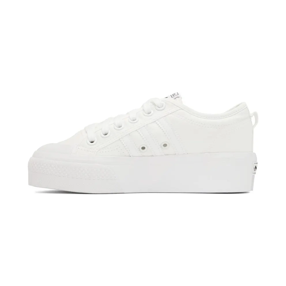 Adidas Nizza Platform Cloud White / Cloud White / Cloud White (FV5322)