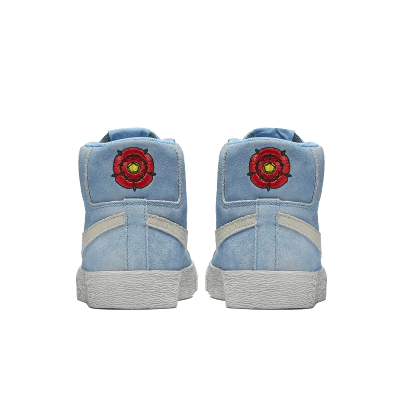 Nike SB Blazer Mid Lance Mountain English Rose University Blue/Light Bone-Habanero Red (864349-406)