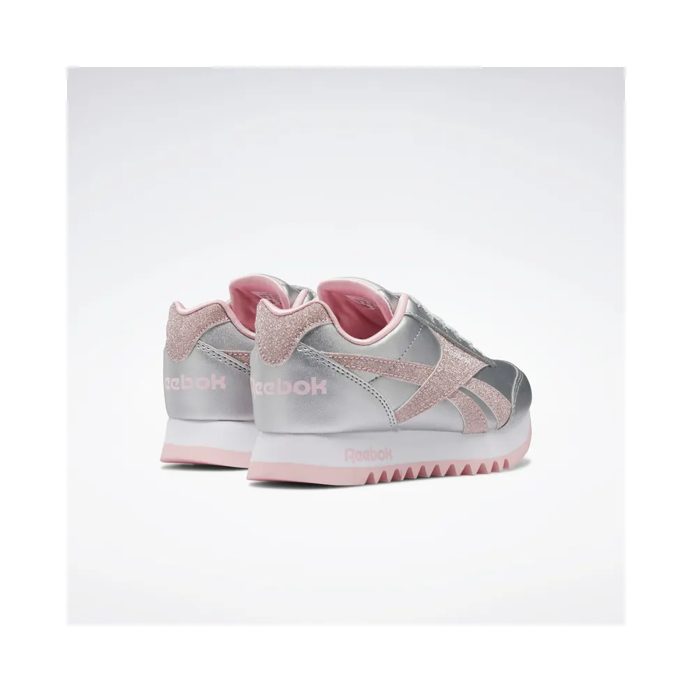 Reebok Royal Classic Jogger 2 Platform Shoes Silver Metallic / Pink Glow / Cloud White