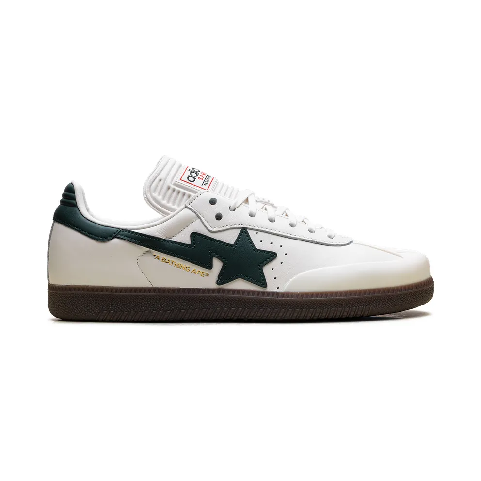 Adidas Samba “Bape – World Cup Pack White Forest” (KJ8852)
