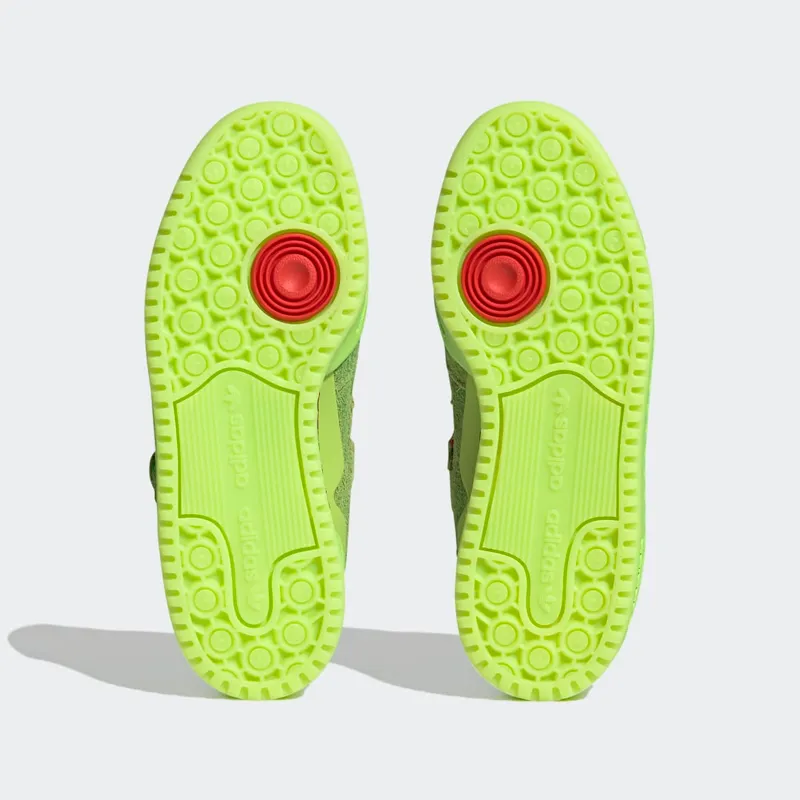 adidas Forum Low The Grinch Solar Slime / Solar Green / Red (ID4315)