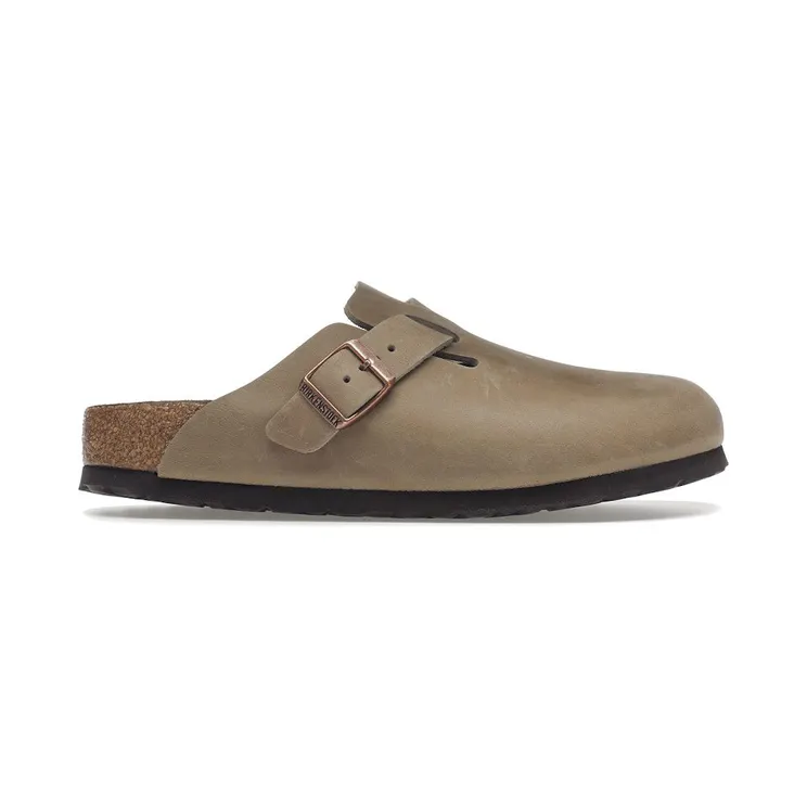 Birkenstock Boston Soft Footbed Oiled Leather Tobacco Brown (1018147)