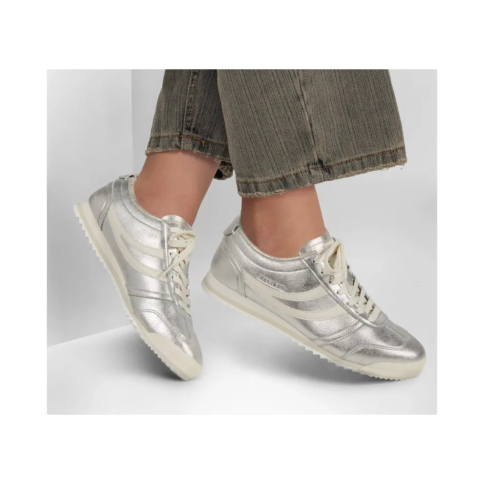 Skechers Topnotch “Shimmer Chic Sneaker Silver” (185501SIL)