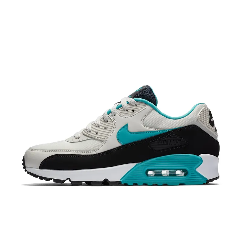 Nike Air Max 90 Light Bone Sport Turqoise Light Bone/Sport Turquoise-Black-White (AJ1285-001)