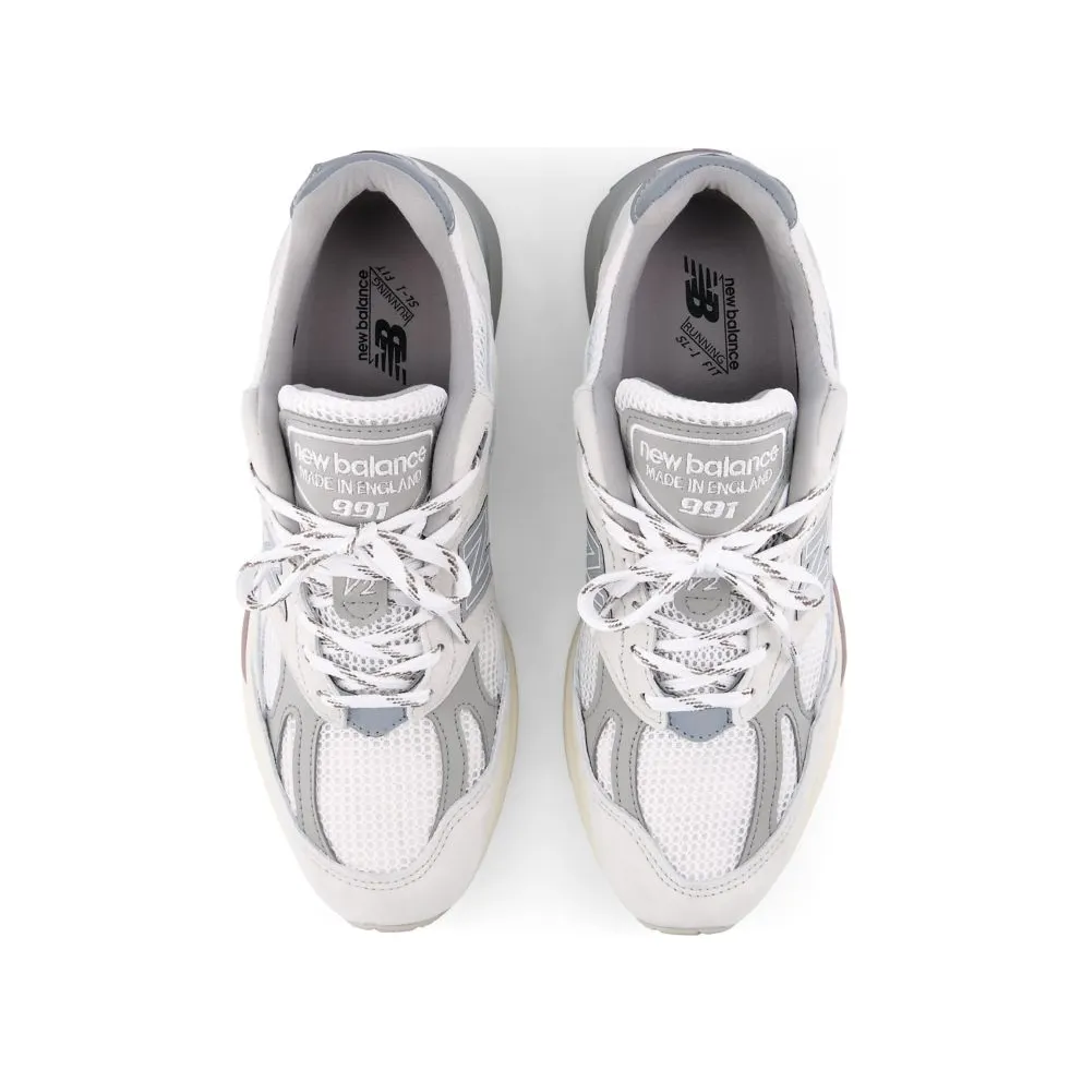 New Balance 991v2 MiUK Wind Chime Brilliant White