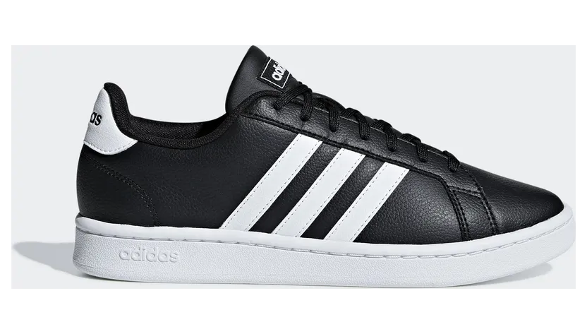 adidas Grand Court Schuh Core Black / Cloud White / Core Black (F36484)