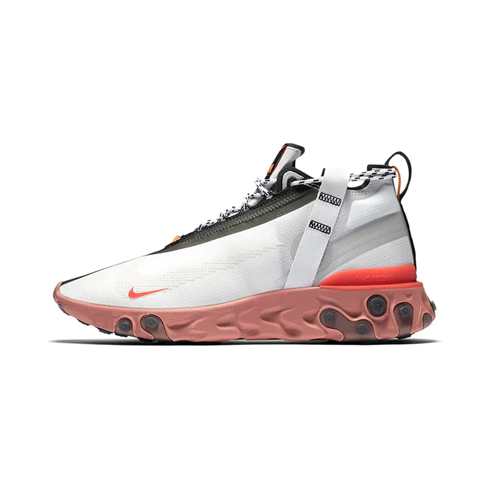 Nike React LW WR Mid ISPA Summit White Light Crimson (AT3143-100)